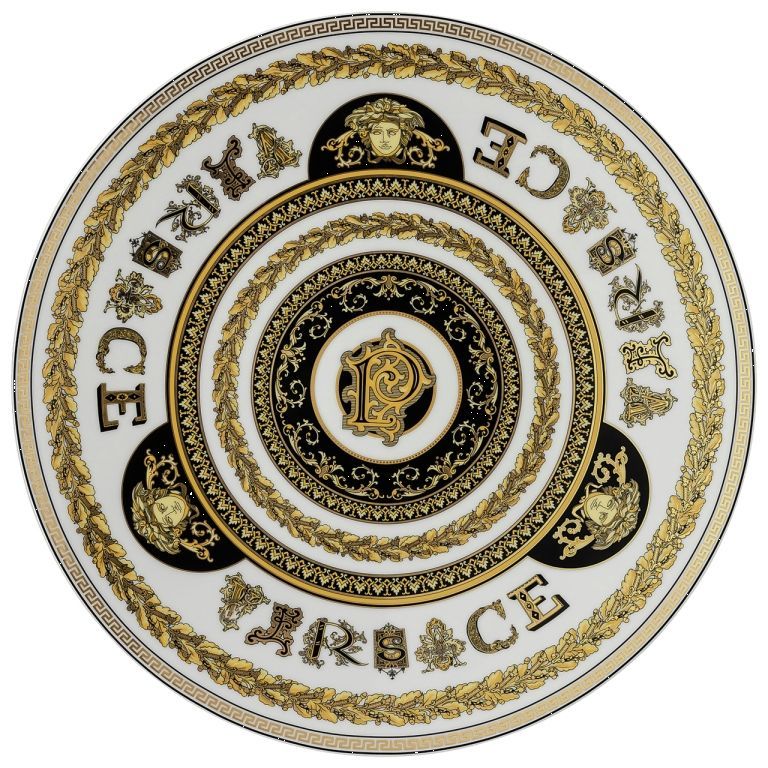 Тарелка подстановочная 33 см., Versace VIRTUS ALPHABET арт. 19335-403746-10263