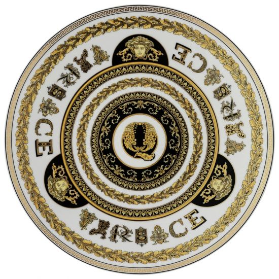 Тарелка подстановочная 33 см., Versace VIRTUS ALPHABET арт. 19335-403747-10263 Тарелка подстановочная 33 см., Versace VIRTUS ALPHABET арт. 19335-403747-10263