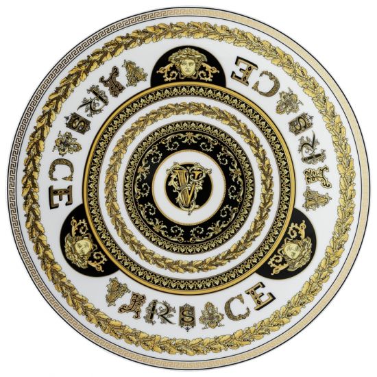 Тарелка подстановочная 33 см., Versace VIRTUS ALPHABET арт. 19335-403752-10263 Тарелка подстановочная 33 см., Versace VIRTUS ALPHABET арт. 19335-403752-10263