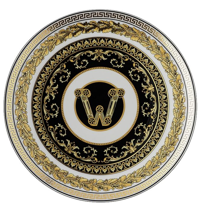 Тарелка для хлеба 17 см., Versace VIRTUS ALPHABET арт. 19335-403753-10217
