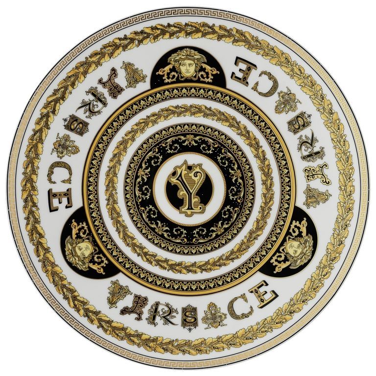 Тарелка подстановочная 33 см., Versace VIRTUS ALPHABET арт. 19335-403755-10263