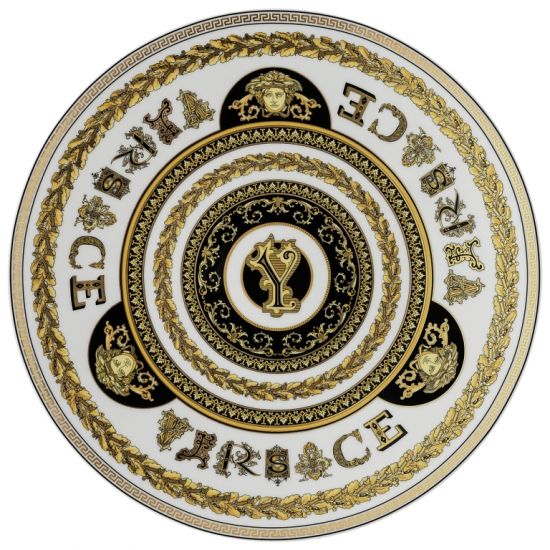 Тарелка подстановочная 33 см., Versace VIRTUS ALPHABET арт. 19335-403755-10263 Тарелка подстановочная 33 см., Versace VIRTUS ALPHABET арт. 19335-403755-10263