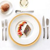 Тарелка пирожковая/ для хлеба  Д 15 см., BOREAL SATIN WHITE, DEGRENNE, арт.202470