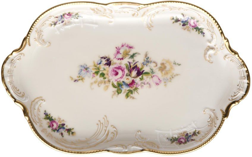 Блюдо 28  см Rosenthal  Sanssouci Elfenbein арт.20480-308550-12728