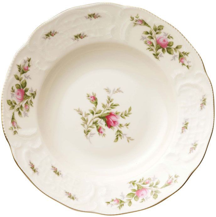Тарелка десертная 23 см., глубокая Rosenthal  Sanssouci Elfenbein арт.20480-508563-10323