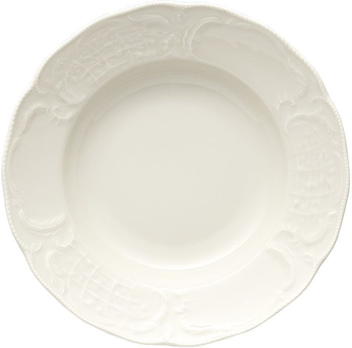 Тарелка десертная 23 см., глубокая Rosenthal  Sanssouci Elfenbein арт.20480-800002-10323