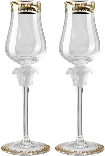 Бокал для граппы Versace CRYSTAL MEDUSA D'OR арт. 20665-110300-40810 Бокал для граппы Versace CRYSTAL MEDUSA D'OR арт. 20665-110300-40810