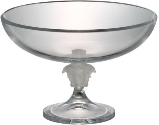 Фруктовница на ножке 33 см., Versace CRYSTAL MED. LUMIERE арт. 20665-110835-45633 Фруктовница на ножке 33 см., Versace CRYSTAL MED. LUMIERE арт. 20665-110835-45633