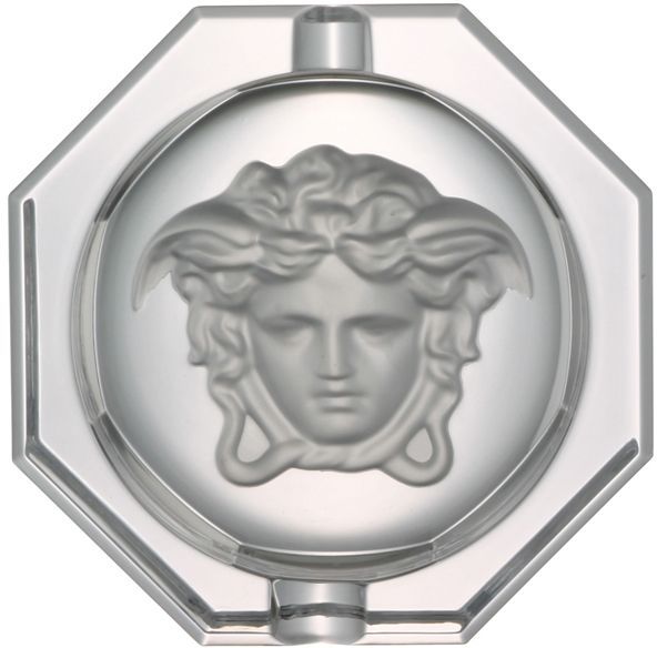 Пепельница 13 см., Versace CRYSTAL MED. LUMIERE арт. 20665-110835-47513