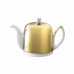 Чайник на 4 чашки 700 мл, белый с золотой глянцевой крышкой SALAM GOLD , DEGRENNE, арт.244040 Чайник на 4 чашки 700 мл, белый с золотой глянцевой крышкой SALAM GOLD , DEGRENNE, арт.244040