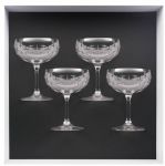 Бокал купе для шампанского набор 4 шт., 280 мл., NEWPORT TWIST, 244054 DEGRENNE Бокал купе для шампанского набор 4 шт., 280 мл., NEWPORT TWIST, 244054 DEGRENNE