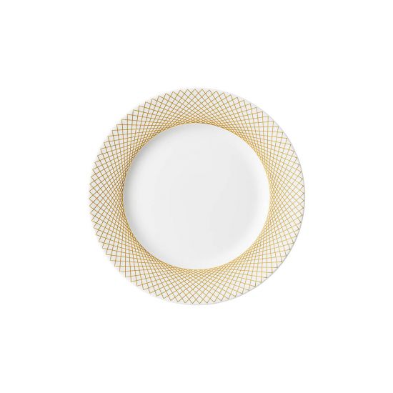 Тарелка хлеб / канапе Д 15 см., Graphique classique, золотая, DEGRENNE, арт. 246112
