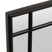 Зеркало металлическое, черное, OSAKA 87х В143 см., металл