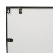 Зеркало металлическое, черное, OSAKA 87х В143 см., металл