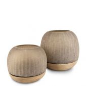 NAMSAM ПОДСВЕЧНИК GUAXS  L, ЦВЕТ: ПЛАТАН/ДЫМЧАТОСЕРЫЙ 5116GY NAMSAM ПОДСВЕЧНИК GUAXS  L, ЦВЕТ: ПЛАТАН/ДЫМЧАТОСЕРЫЙ 5116GY