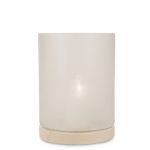 ARAN ПОДСВЕЧНИК GUAXS  XL, ЦВЕТ: ПЛАТАН/ПРОЗРАЧНЫЙ 5125CL