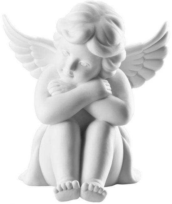 Ангел сидит Rosenthal  Engel mittel арт.69055-000102-90089 Ангел сидит Rosenthal  Engel mittel арт.69055-000102-90089