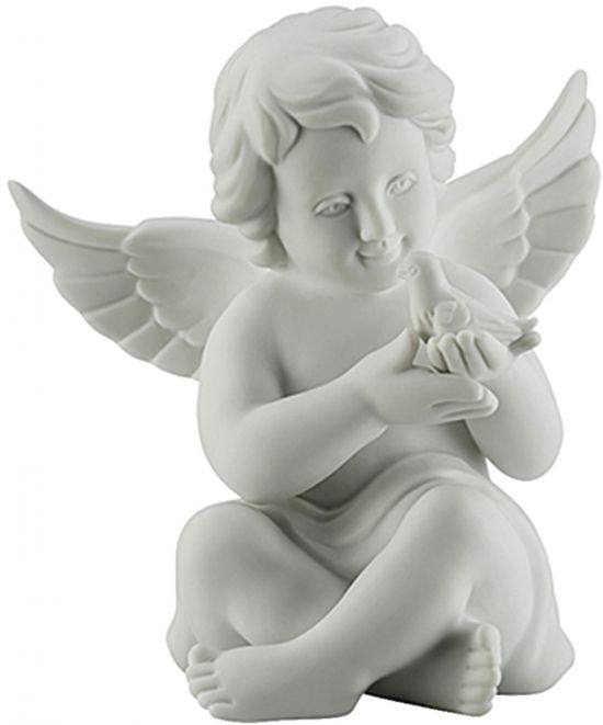 Ангел с голубем Rosenthal  Engel mittel арт.69055-000102-90518 Ангел с голубем Rosenthal  Engel mittel арт.69055-000102-90518