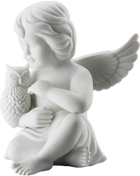 Ангел с совой Rosenthal  Engel gross арт.69056-000102-90528 Ангел с совой Rosenthal  Engel gross арт.69056-000102-90528