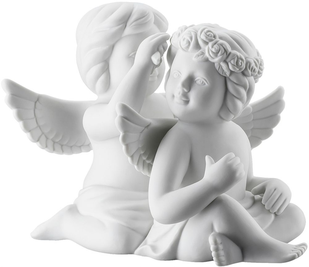 Пара ангелов с венком Rosenthal  Engel gross арт.69056-000102-90529