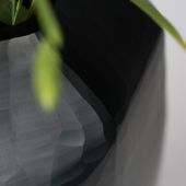 ВАЗА GUAXS CUBISTIC TALL BLACK 1655BK