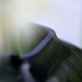 Ваза Guaxs MYTHOS S, 14см.,,black steelgreyарт.:: 1603BS