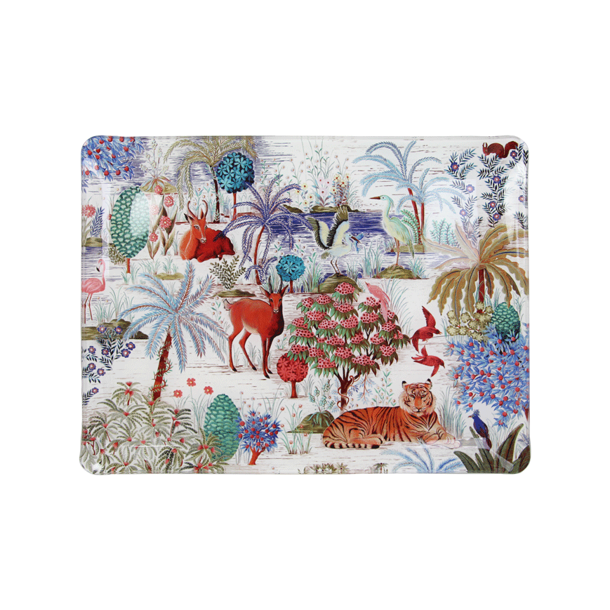 Поднос малый LE JARDIN DU PALAIS, 37 X 28 см,, GIEN