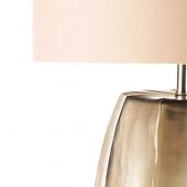 НАСТОЛЬНАЯ ЛАМПА GUAXS KOONAM L TABLELAMP, ЦВЕТ ДЫМЧАТО-СЕРЫЙ, ЦВЕТ АБАЖУРА БЕЛЫЙ/СВЕТЛЫЙ 9536GY-OW