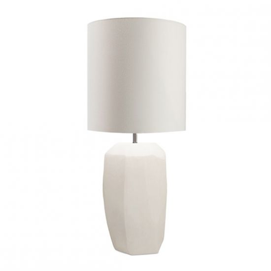 НАСТОЛЬНАЯ ЛАМПА GUAXS CUBISTIC TALL TABLELAMP, ЦВЕТ ОПАЛ, ЦВЕТ АБАЖУРА БЕЛЫЙ/СВЕТЛЫЙ 9538OP-OW