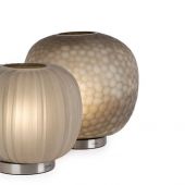 НАСТОЛЬНАЯ ЛАМПА GUAXS ERBSE 2 TABLELAMP, ЦВЕТ ПРОЗРАЧНЫЙ/ДЫМЧАТО-СЕРЫЙ, 9543CLGY