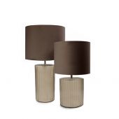 НАСТОЛЬНАЯ ЛАМПА GUAXS OMAR L TABLELAMP, ЦВЕТ ДЫМЧАТО-СЕРЫЙ, ЦВЕТ АБАЖУРА СЕРЫЙ 9549GY-GR