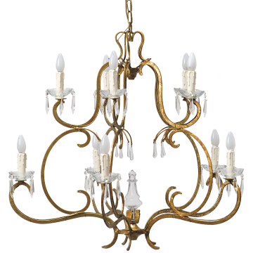 ЛЮСТРА Languedoc Dore GM, АРТИКУЛ LLAN5025-CE ЛЮСТРА Languedoc Dore GM, АРТИКУЛ LLAN5025-CE