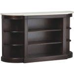 БИБЛИОТЕКА, КНИЖНЫЙ ШКАФ  basse Manosque courbe, АРТИКУЛ MMAN0740-B17