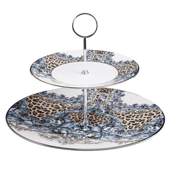 Этажерка для фруктов 2-х ярусная Д 32 см., В 24 см., Palazzo Pitti, Roberto Cavalli Этажерка для фруктов 2-х ярусная Д 32 см., В 24 см., Palazzo Pitti, Roberto Cavalli