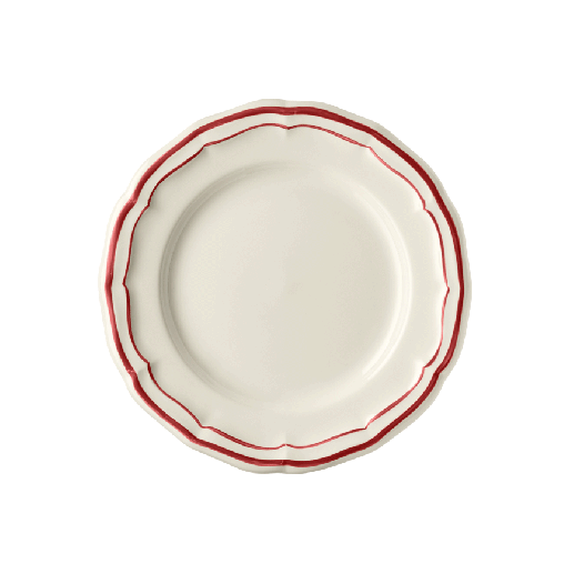 Набор тарелок закусочных 4 шт., FILET ROUGE, GIEN, Д 16,5 см., Набор тарелок закусочных 4 шт., FILET ROUGE, GIEN, Д 16,5 см.,