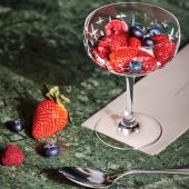 Бокал купе для шампанского набор 4 шт., 280 мл., NEWPORT TWIST, 244054 DEGRENNE