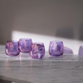 Набор бокалов 4 шт Aurora, 370 мл, фиолетовый, AR01 LSA, арт.: G1621-13-887