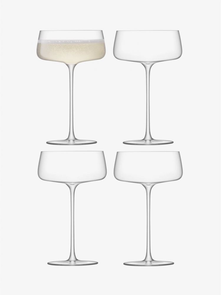 Набор из 4-х бокалов - купе для шампанского 300 мл., Metropolitan, MW06 LSA, арт.: G1720-11-301