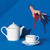 Чайник 1 л.,GALON PLATINE, DEGRENNE, арт.203245