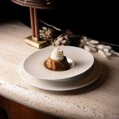 Тарелка десертная Д 22,5 см., Graphique classique, золотая, DEGRENNE, арт. 246111