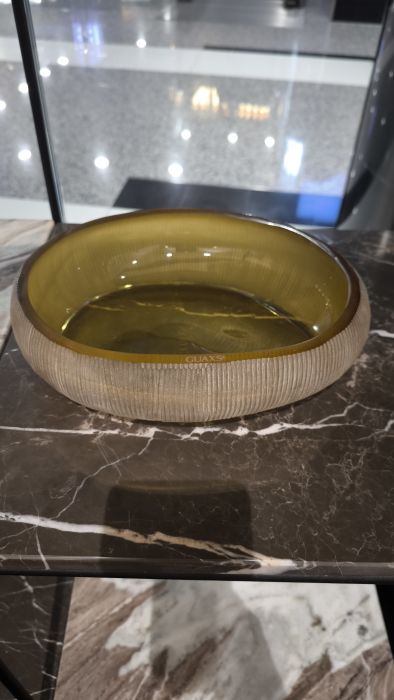 Ваза Guaxs CLEMENTE BOWL, 26 х 7,5 см.,, gold арт.:: 1776GD