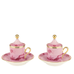 Набор из 2-х кофейных пар  ORIENTE ITALIANO PORPORA от Ginori 1735, 004RG00 FX917601G00124200