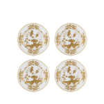 Тарелка десертная 21 см.,  набор 4 шт., ORIENTE ITALIANO AURUM, Ginori, 003RG00 FX4110LX0210G00133000