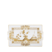 Блюдо прямоугольное 15 х 23 см.,  ORIENTE ITALIANO AURUM, Ginori, 017RG02 FG5282LX0235G00133000