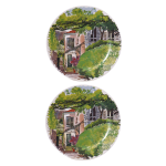 Набор тарелочек для сладостей 12 8 см., PARIS A GIVERNY GIEN Набор тарелочек для сладостей 12 8 см., PARIS A GIVERNY GIEN