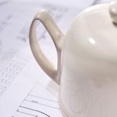 Чайник на 6 чашек 1000 мл, SALAM MONOCHROME ROSE NUDE, DEGRENNE