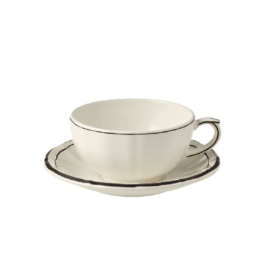 Набор из 2-х чайных пар, 300 мл., FILET MANGANESE, GIEN	 Набор из 2-х чайных пар, 300 мл., FILET MANGANESE, GIEN